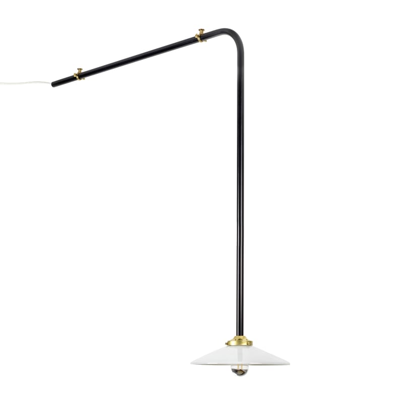Luminaire - Suspensions - Plafonnier Ceiling Lamp n°1 métal noir / H 80 x L 80 cm - valerie objects - Noir - Acier, Verre