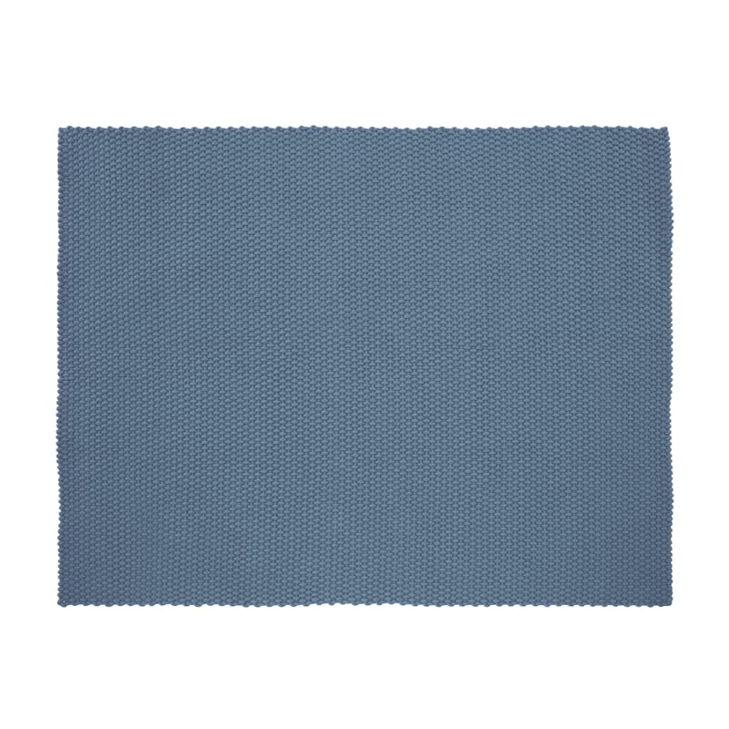 Décoration - Tapis - Tapis d\'extérieur Rope bleu / 200 x 250 cm - PET recyclé - Cinna - Bleu - Polyester