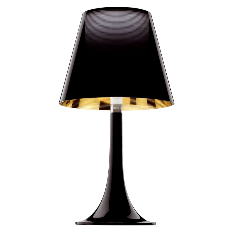 Luminaire - Lampes de table - Lampe de table Miss K plastique noir - Flos - Noir - Polycarbonate