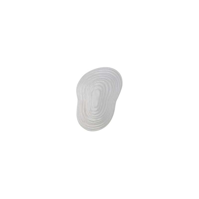 Luminaire - Appliques - Applique Nebulis XS tissu blanc / 40 x 28 cm - Soie intissée - Forestier - 40 x 28 cm / Blanc - Soie intissée