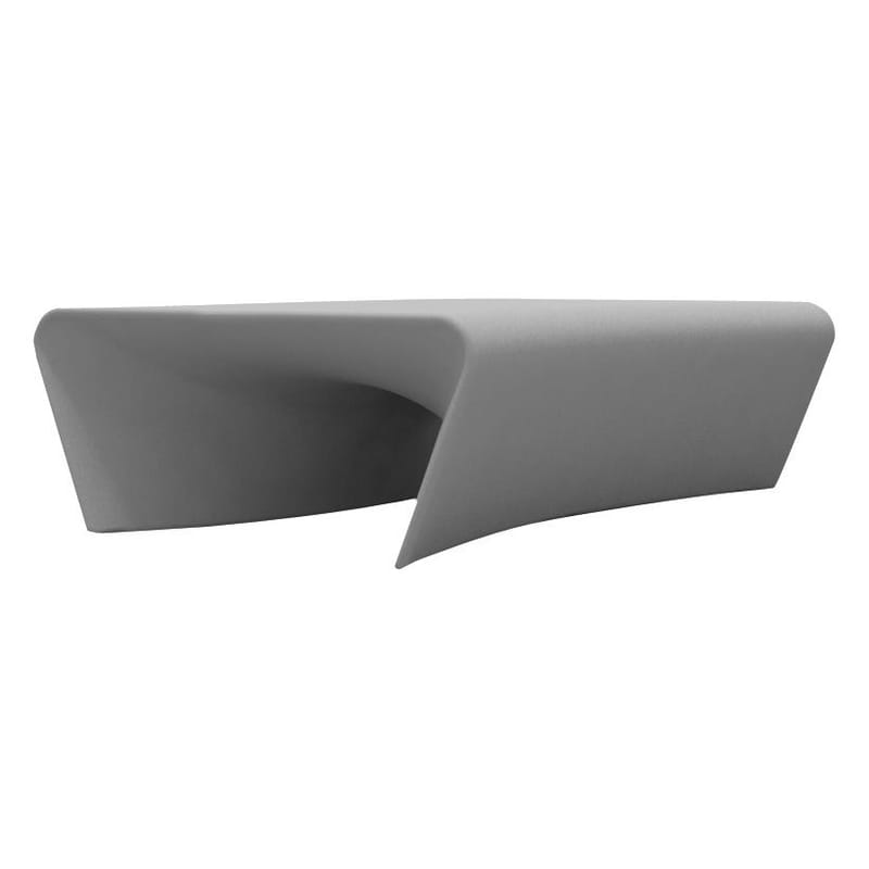 Arredamento - Tavolini  - Tavolino Piaffé materiale plastico grigio - Driade - Grigio chiaro - Polietilene
