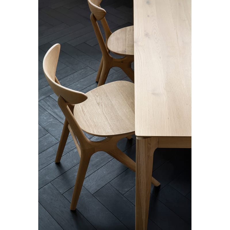 Ethnicraft dining outlet chairs