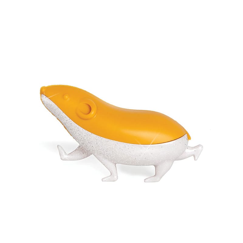 Accessoires - Jeux et loisirs - Réflecteur de roue de vélo Speedy plastique orange / Hamster - Pa Design - Orange & blanc scintillant - ABS, Caoutchouc