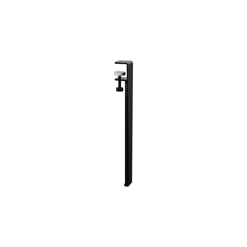Mobilier - Tables basses - Pied  métal noir avec fixation étau / H 43 cm - Pour créer tables basse & banc - TIPTOE - Noir Graphite - Acier thermolaqué