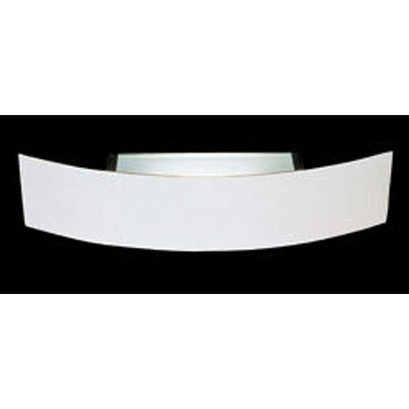 Luminaire - Appliques - Applique Riga métal blanc 36 cm - Fontana Arte - Blanc - Métal