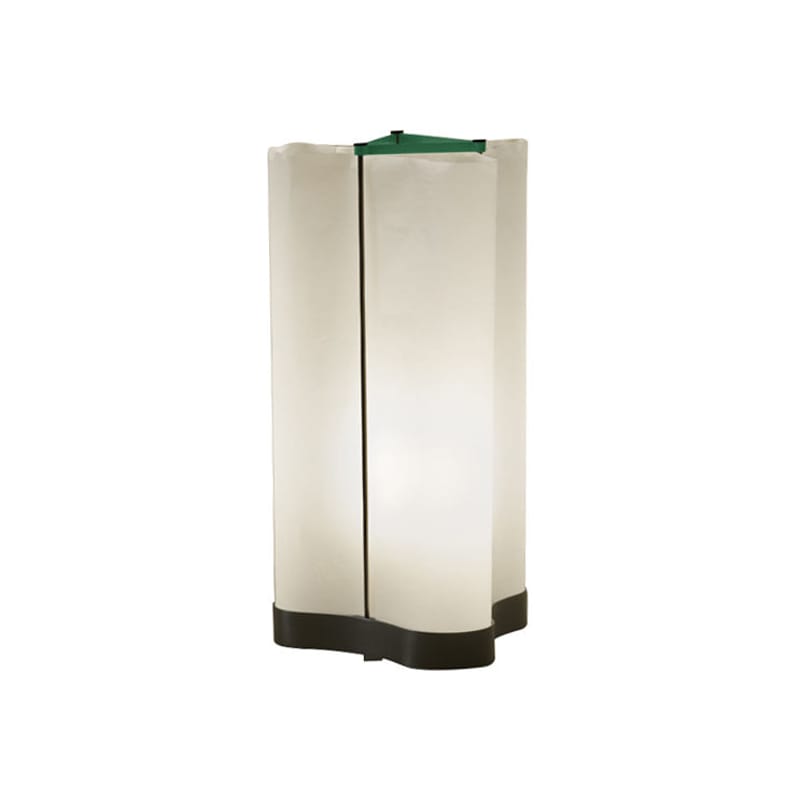 Luminaire - Lampes de table - Lampe de table Cabanon papier blanc / Le Corbusier, 1951 - Nemo - Blanc - Papier glacé, Zinc