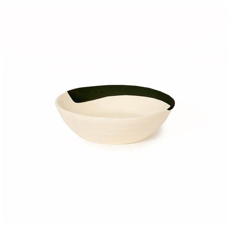 Table et cuisine - Saladiers, coupes et bols - Bol Esquisse céramique noir / Ø 15 cm - Maison Sarah Lavoine - Noir - Céramique émaillée