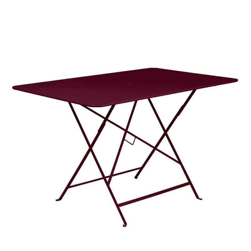 Red folding cheap table
