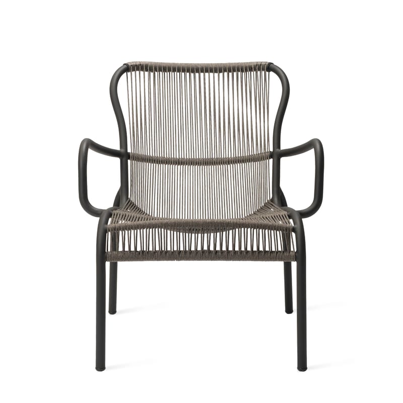 Vincent Sheppard Loop Lounge Low armchair fossil grey Made In