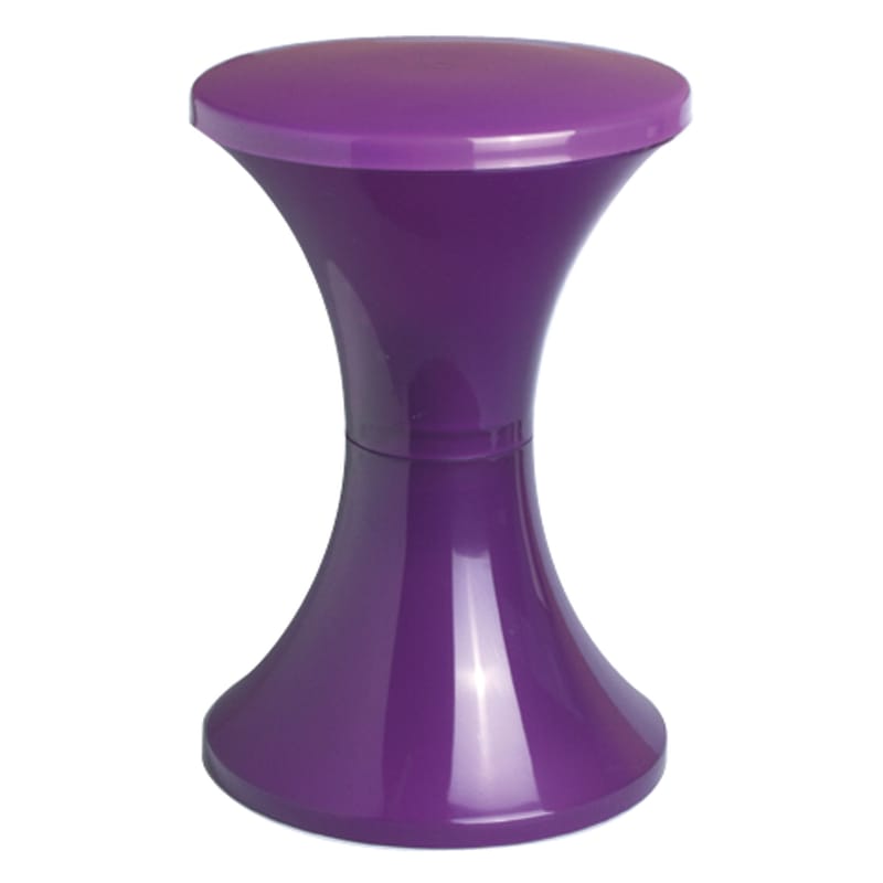 Furniture - Kids Furniture - Tam Tam Pop Stool plastic material purple - Stamp Edition - Parm - Polypropylène opaque