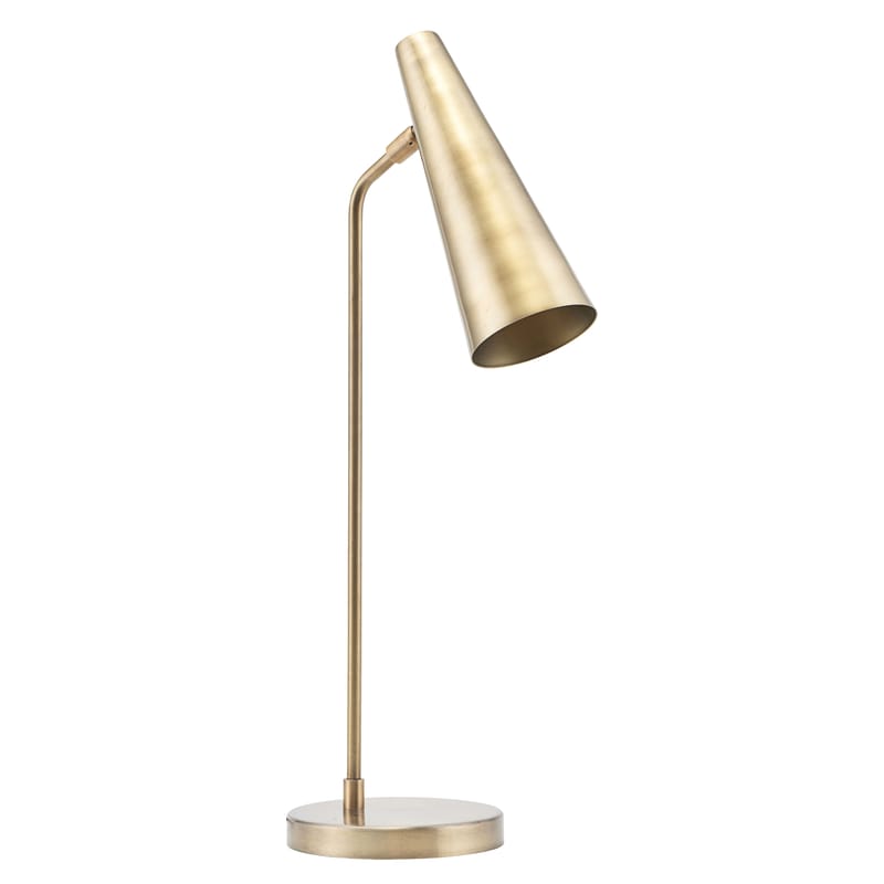 Lighting - Table Lamps - Precise Table lamp gold metal / H 52 cm - House Doctor - Brass - Brass