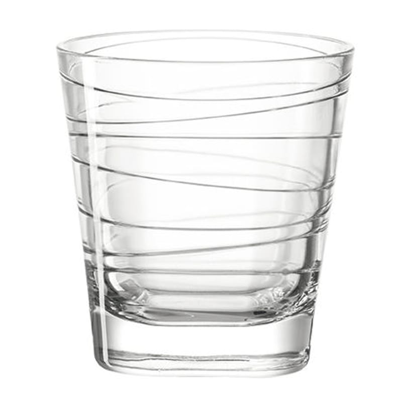 Table et cuisine - Verres  - Verre à whisky Vario verre transparent / H 9 cm - Leonardo - Transparent - Verre