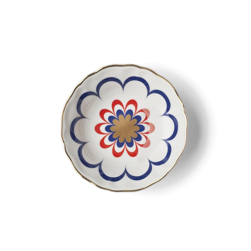 Table et cuisine - Saladiers, coupes et bols - Coupelle Flora céramique multicolore / Ø 15,5 cm - Bitossi Home - Flora - Porcelaine