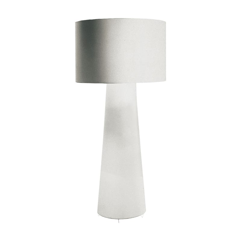 Lighting - Floor lamps - Big Shadow Floor lamp textile white / Ø 94.5 x H 198.5 cm - Fabric / Marcel Wanders, 1998 - Cappellini - H 198.5 cm / White - Fabric, Metal