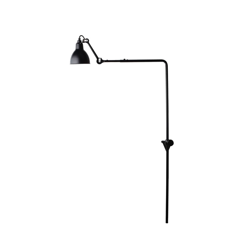 Luminaire - Appliques - Applique N°216 métal noir / Lampe Gras - DCW éditions - Noir mat - Acier
