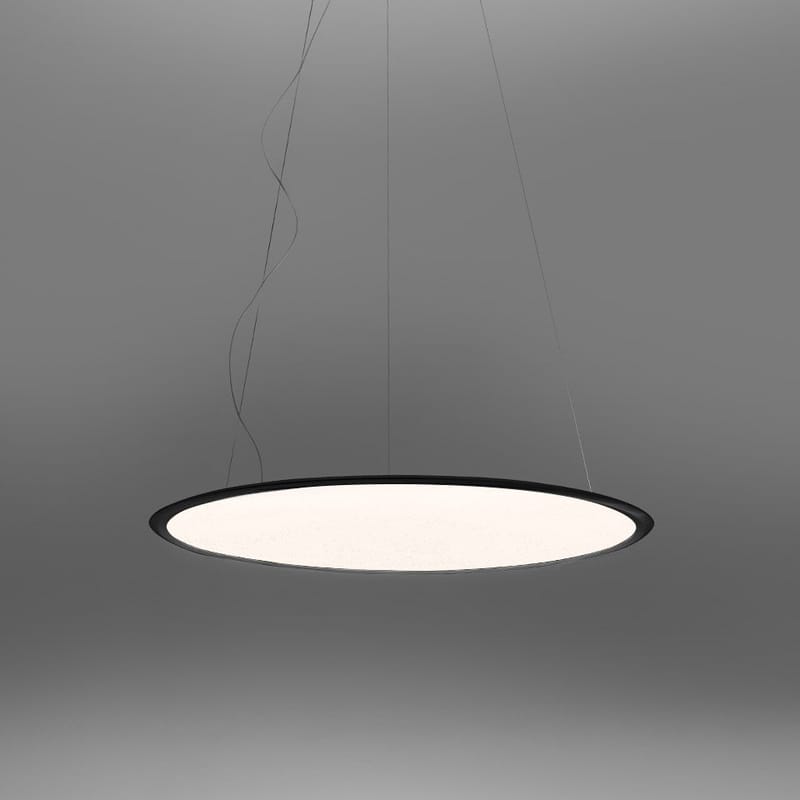 Luminaire - Suspensions - Suspension Discovery LED plastique transparent / Ø 70 cm - Bluetooth - Artemide - Noir / Transparent - Aluminium, PMMA
