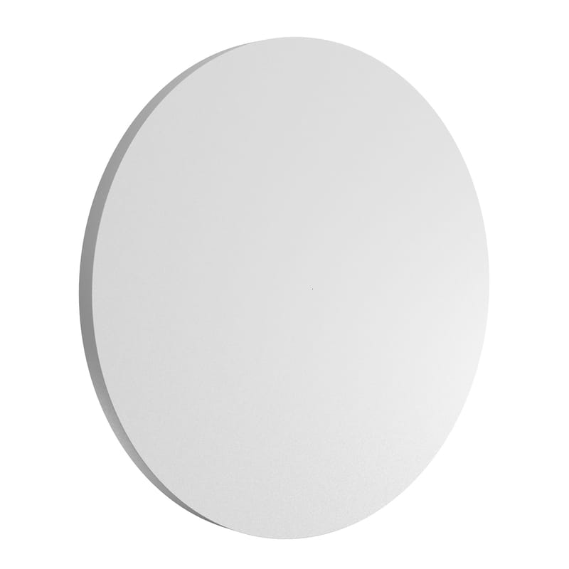 Luminaire - Appliques - Applique d\'extérieur Camouflage LED métal blanc / Ø 24 cm - Flos - Blanc - Aluminium peinture poudre
