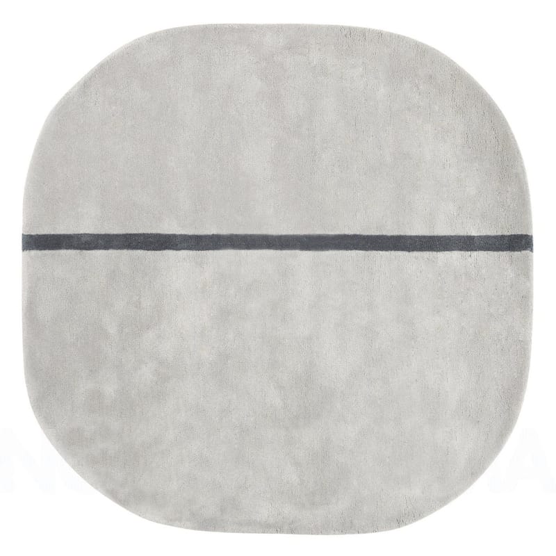 Decoration - Rugs - Oona Rug textile grey - Normann Copenhagen - Grey - Wool