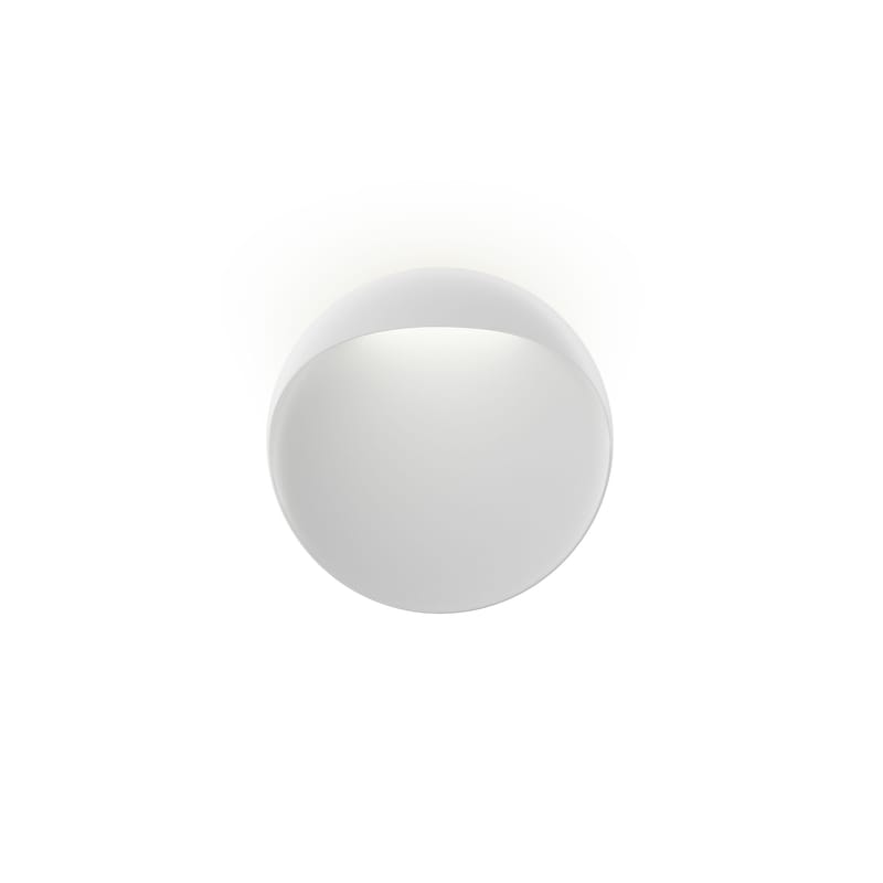 Luminaire - Appliques - Applique Flindt métal plastique blanc / LED - Ø 20 cm - Louis Poulsen - Blanc - Acrylique moulé par injection, Fonte d\'aluminium