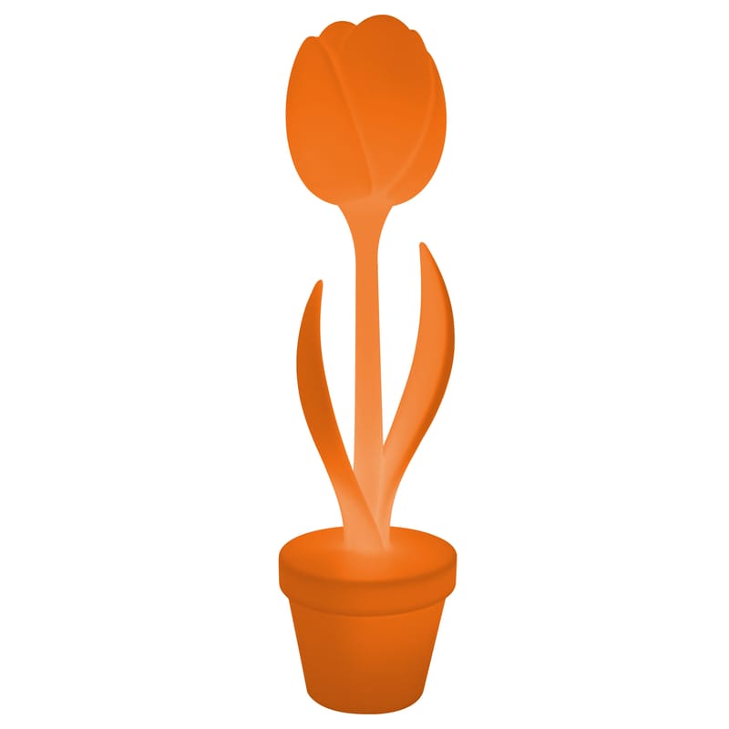 Mobilier - Mobilier Ados - Lampadaire Tulip plastique orange / H 150 cm - Pour l\'intérieur - MyYour - Orange - Pour l\'intérieur - Polyéthylène