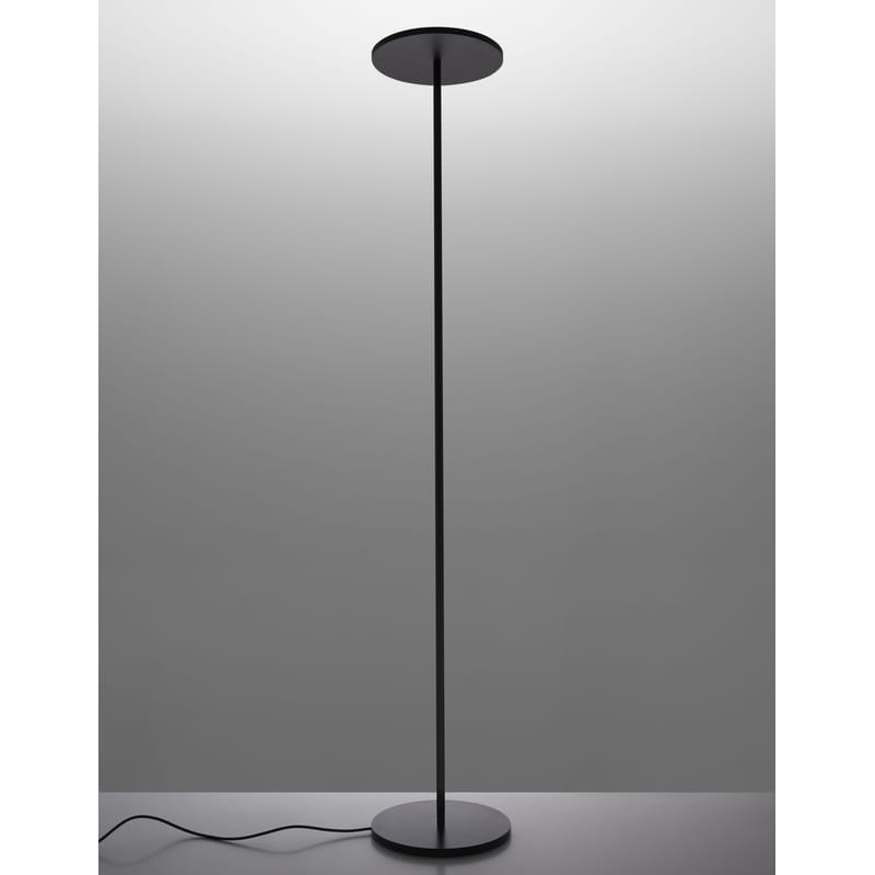 Lighting - Floor lamps - Athena Floor lamp - LED by Artemide - Black - Aluminium, Steel