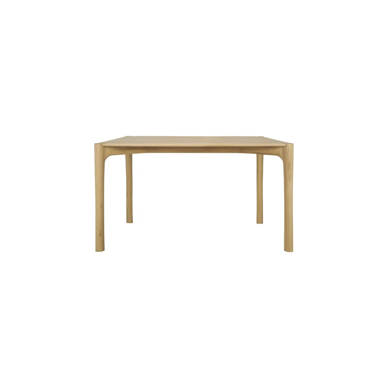 Mobilier - Tables - Table rectangulaire PI bois naturel / 140 x 80 cm - 6 personnes - Ethnicraft - Chêne naturel - Chêne massif huilé