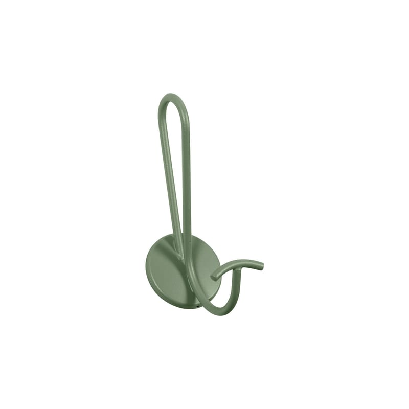 Mobilier - Portemanteaux, patères & portants - Patère Acrobate métal vert / H 27 cm - Fermob - Cactus - Acier