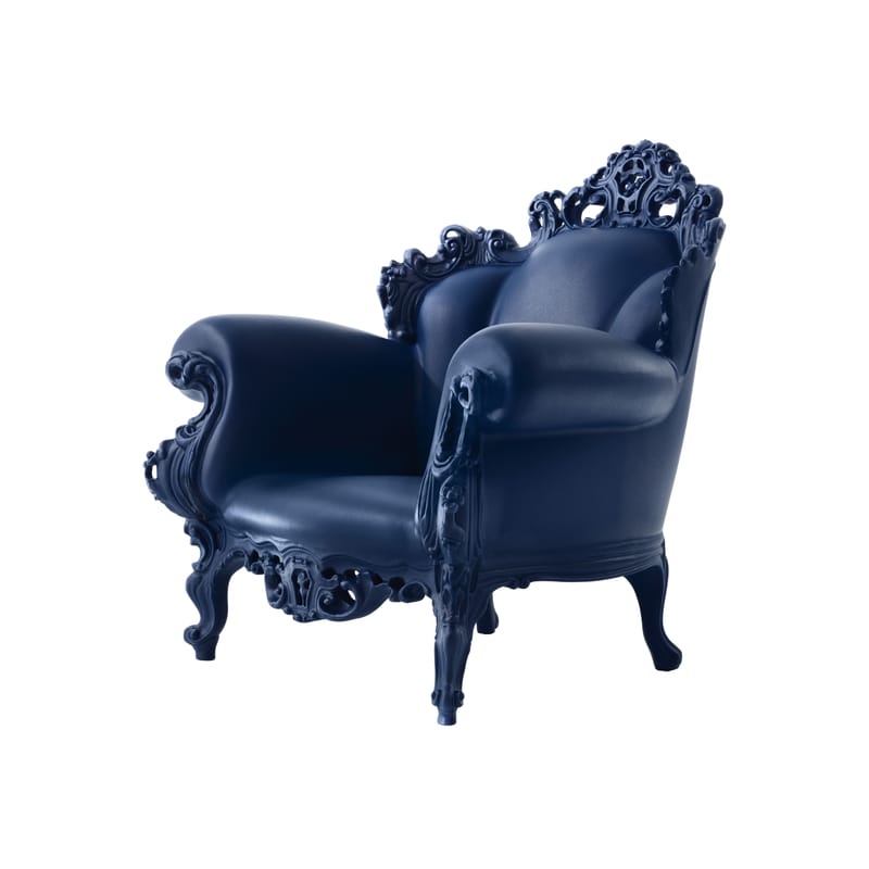 Furniture - Teen furniture - Magis Proust Armchair plastic material blue - Magis - Blue - roto-moulded polyhene