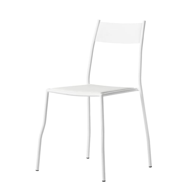 Mobilier - Chaises, fauteuils de salle à manger - Chaise empilable Primasedia métal blanc - Opinion Ciatti - Blanc - Acier