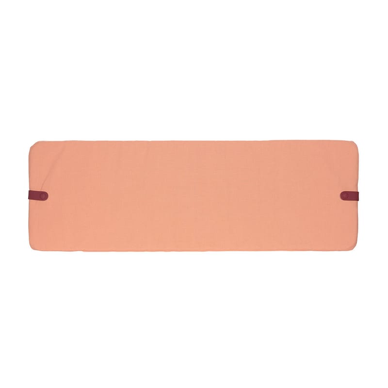Décoration - Coussins - Galette de banc Color Mix tissu orange / 106 x 35 cm - Fermob - Abricot - Mousse, Tissu acrylique