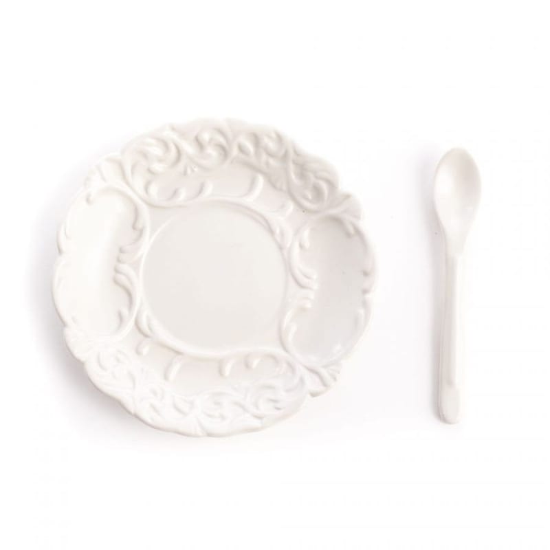 Tazza Da Tè Con Piattono Sognante - Design Romantico In Bone China Per Colazioni Eleganti - Foto 8