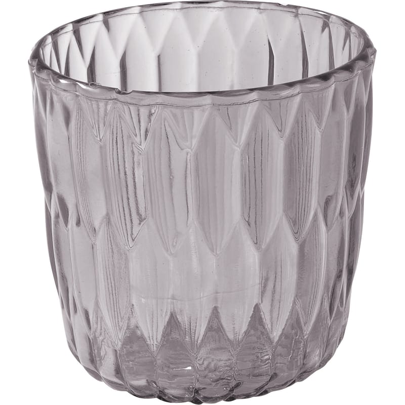 Décoration - Vases - Vase Jelly plastique marron /Seau à glace /Corbeille - Kartell - Fumé transparent - PMMA