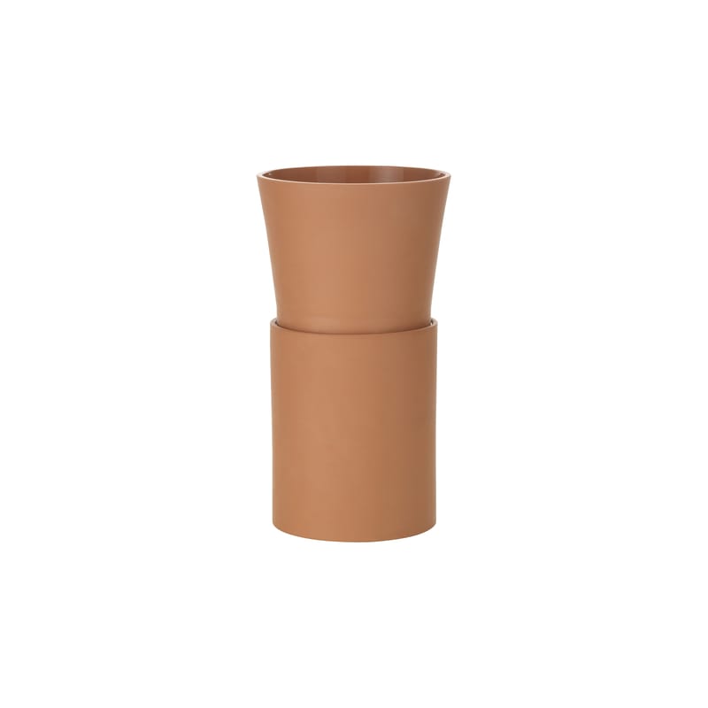 Jardin - Pots et plantes - Pot de fleurs Terracotta Pots céramique marron / Medium - Ø 23,5 x H 41,5 cm - Vitra - Medium / Terracotta - Terre cuite