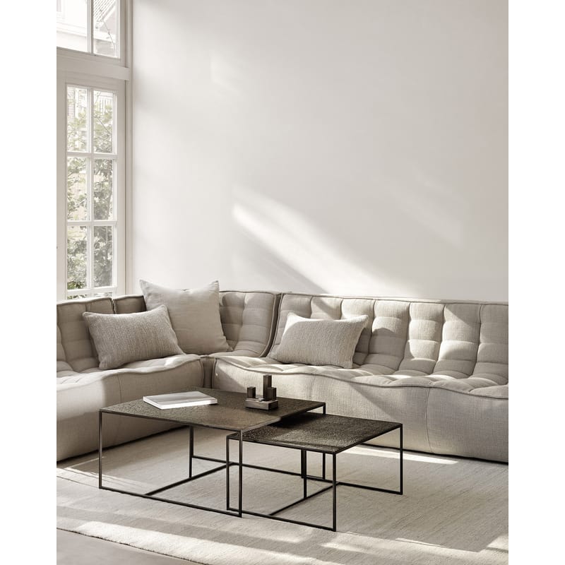 Tables gigognes Pentagon Ethnicraft noir Made In Design