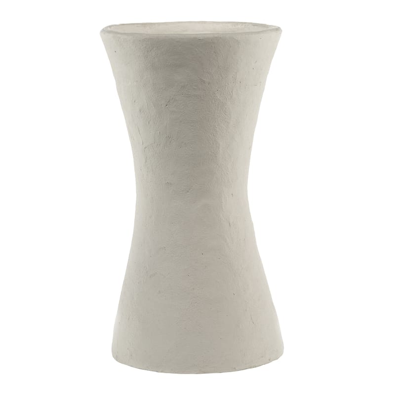 Décoration - Vases - Vase Earth papier blanc / Ø 26 x H 47 cm - Papier mâché recyclé - Serax - Blanc -  Papier mâché recyclé