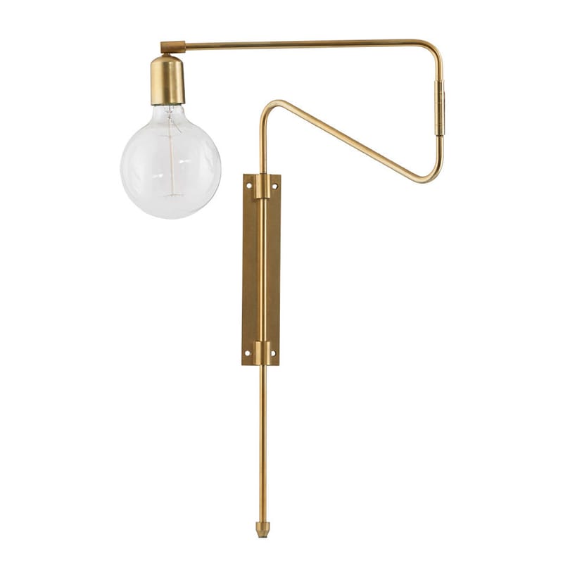 Wall lamp adjustable arm top