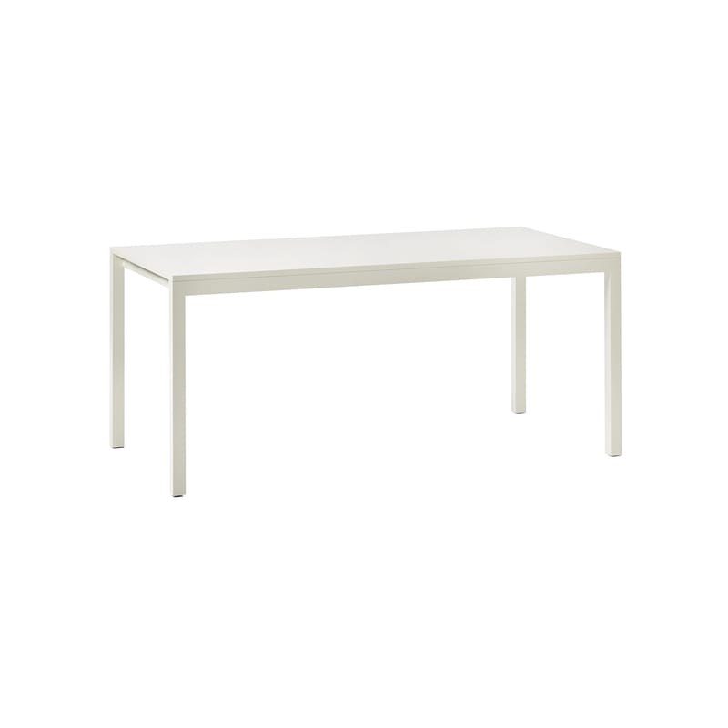 Mobilier - Tables - Table rectangulaire Silent Small bois blanc / 170 x 85 cm - valerie objects - Craie - Frêne