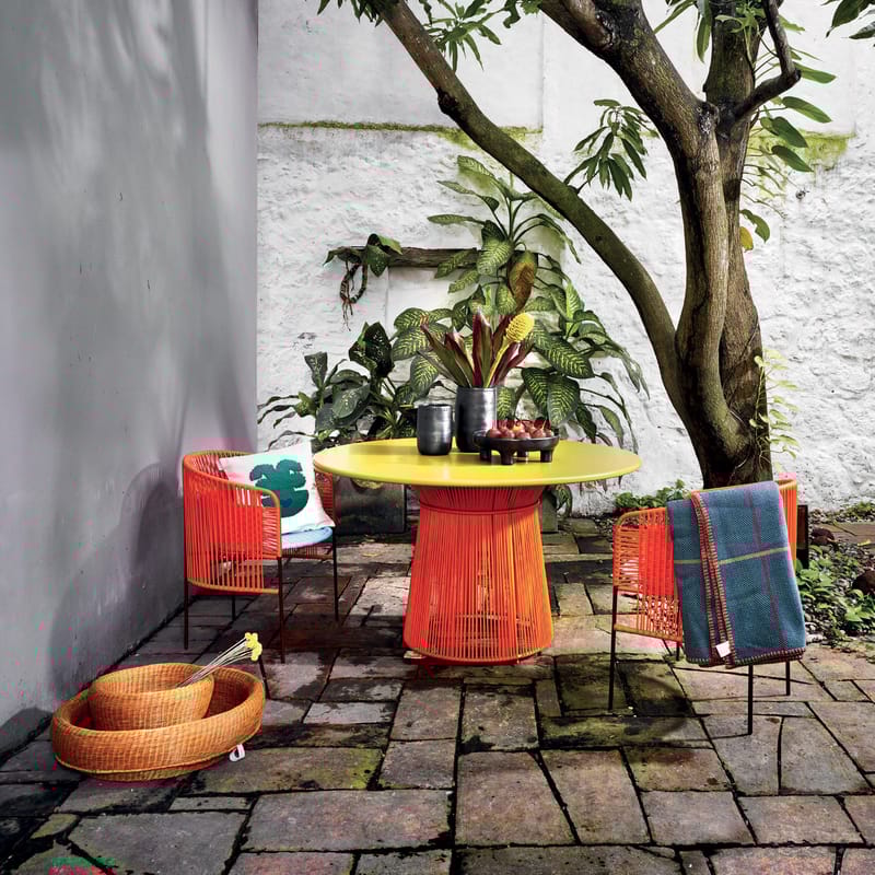 Yellow outdoor chairs sale