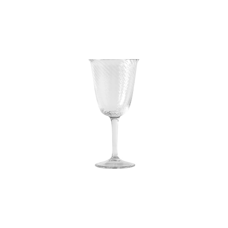 Table et cuisine - Verres  - Verre à vin Collect SC80 verre transparent / H 18 cm - Verre soufflé bouche - &tradition - Transparent - Verre soufflé bouche