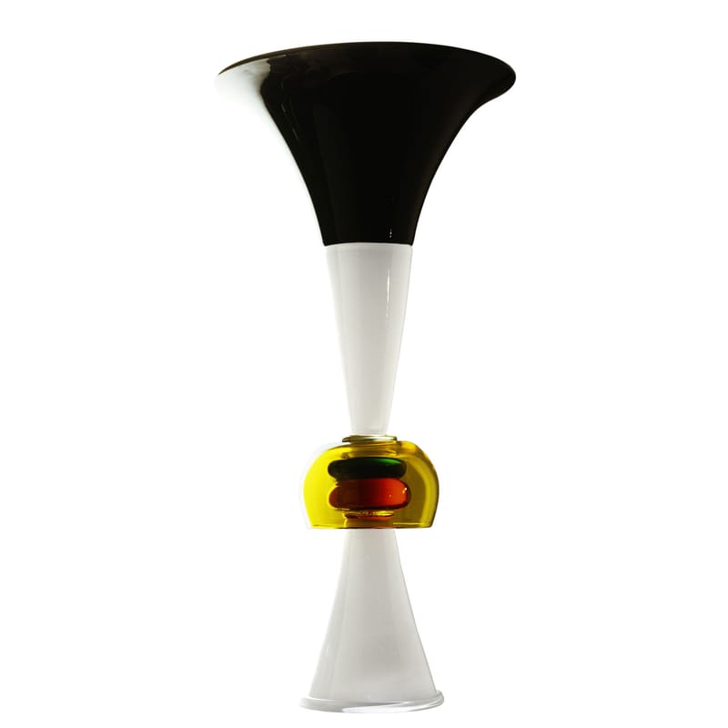 Décoration - Vases - Vase Neobule verre multicolore by Ettore Sottsass / 1986 - Memphis Milano - Multicolore - Verre soufflé
