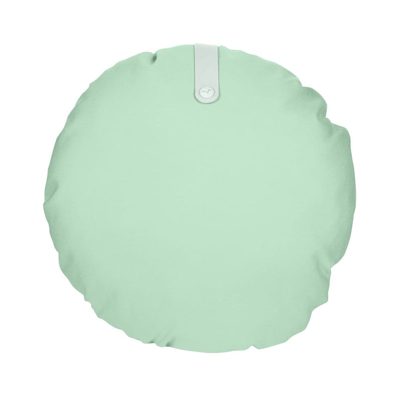 Décoration - Coussins - Coussin d\'extérieur Color Mix tissu vert / Ø 50 cm - Fermob - Mint - Mousse, Tissu acrylique