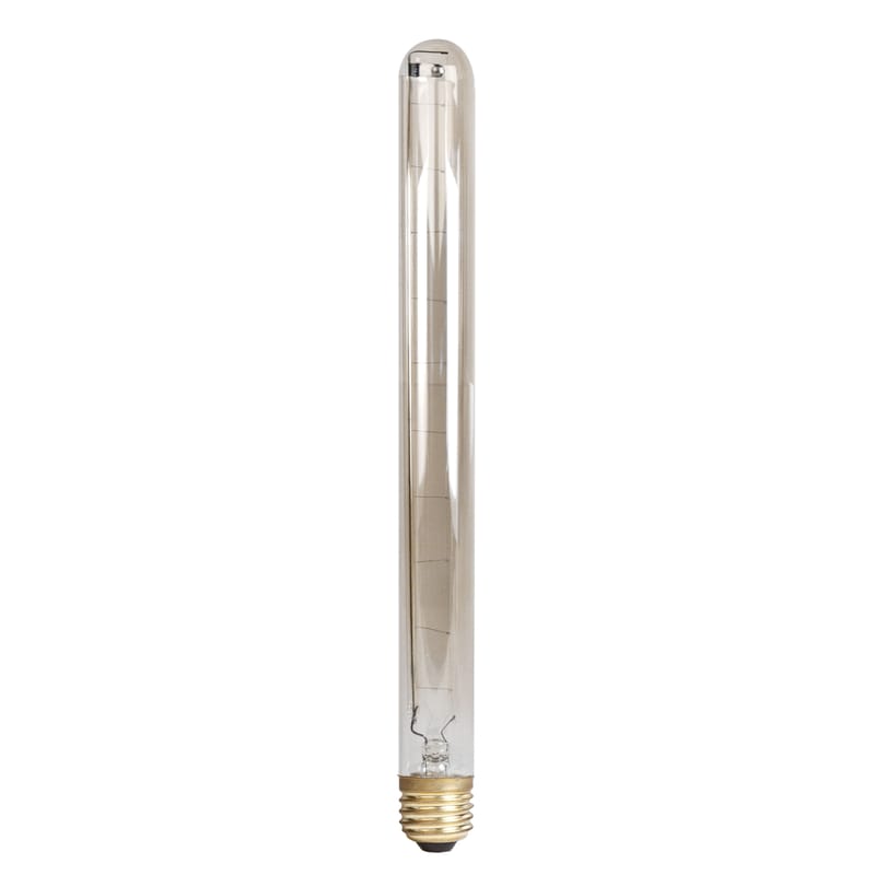 Luminaire - Ampoules et accessoires - Ampoule LED filaments E27 T300 verre or transparent / 60W - 500 lumen - Pop Corn - Semi ambré / Or - Métal, Verre