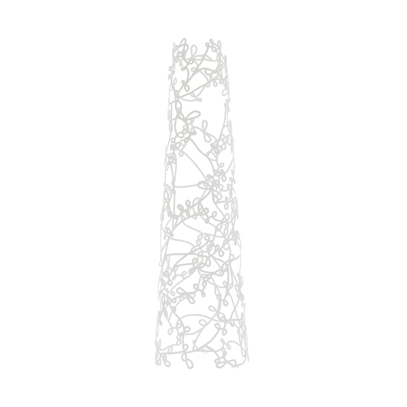 Mobilier - Portemanteaux, patères & portants - Portemanteau sur pied Tuta métal blanc / H 170 x Ø 50 cm - Nendo, 2008 - Cappellini - Blanc - Métal