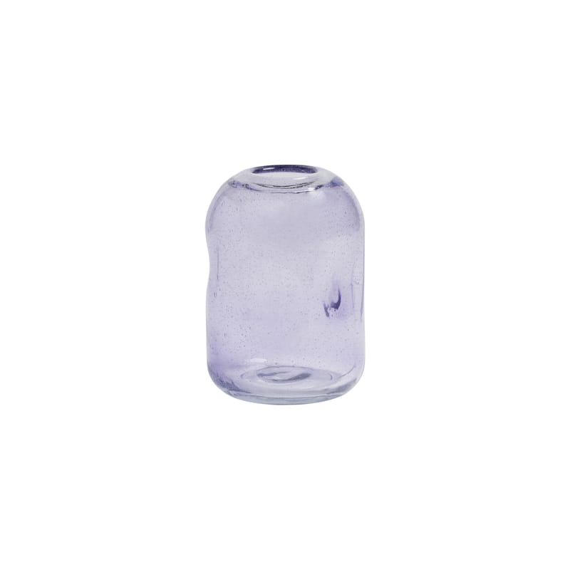 Vase Rosa Recyceltes Glas 18 X 18 X 16 Cm