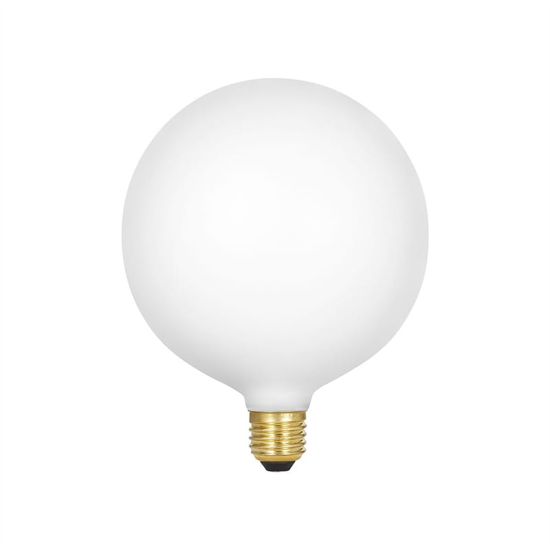 Luminaire - Ampoules et accessoires - Ampoule LED E27 Sphere IV - 8W céramique blanc / 680lm - 2000-2800K - Ø 15 cm - TALA - 8W / Ø 15 cm - Nickel, Porcelaine