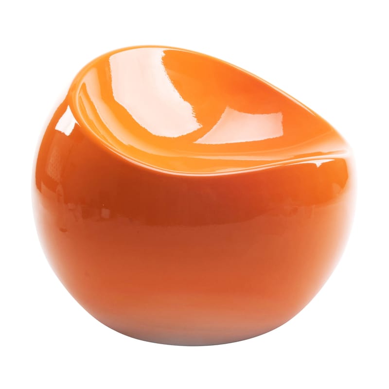 Mobilier - Mobilier Kids - Pouf d\'extérieur enfant Baby ball chair plastique orange / En exclusivité - XL Boom - Orange - ABS recyclé laqué
