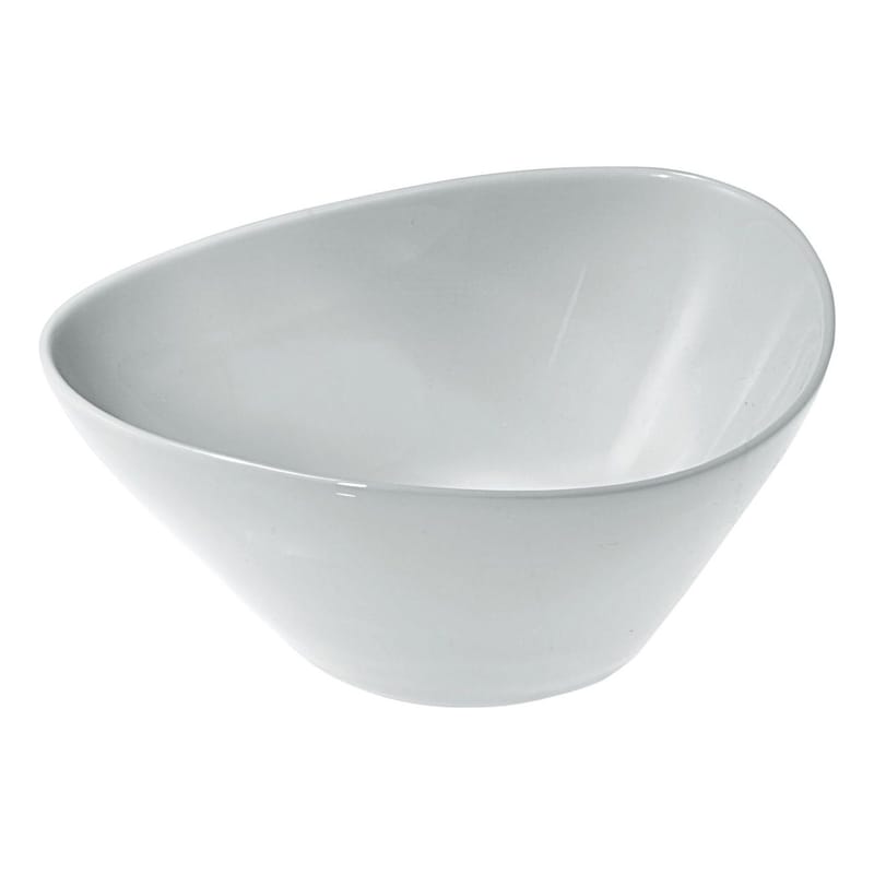 Table et cuisine - Saladiers, coupes et bols - Bol Colombina céramique blanc / 14 x 12 cm - Alessi - Blanc - Hauteur 6 cm - Porcelaine
