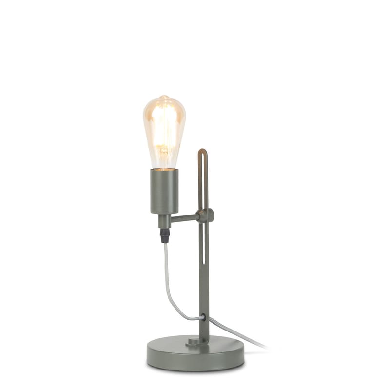 Luminaire - Lampes de table - Lampe de table Seattle métal vert gris / Hauteur réglable - It\'s about Romi - Gris-vert - Fer
