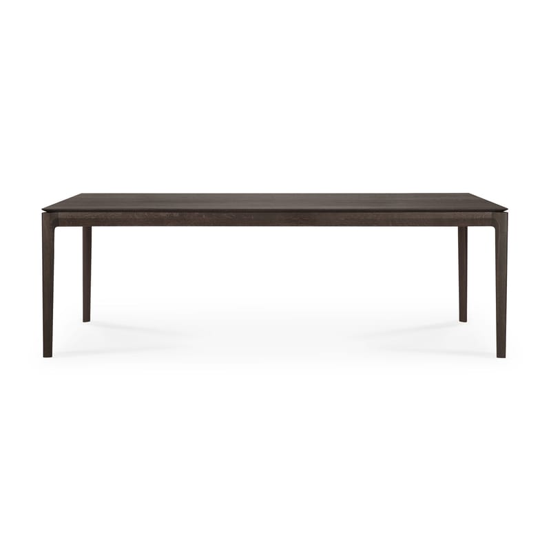 Mobilier - Tables - Table rectangulaire Bok bois marron / 240 x 100 cm - 10 personnes - Ethnicraft - Chêne verni - Chêne massif verni