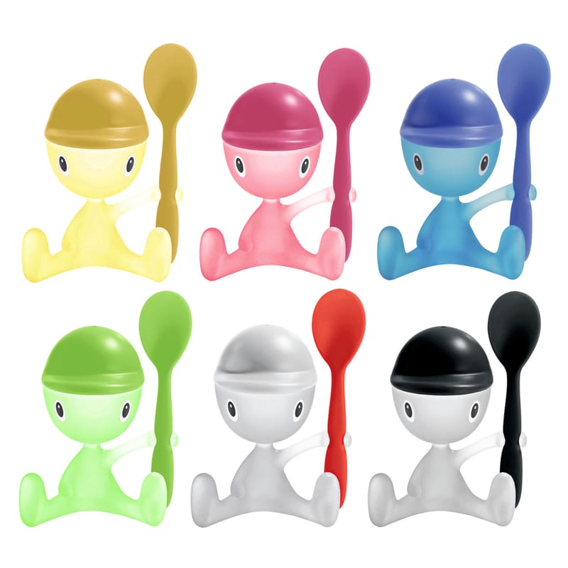 Set Di 6 Portauova In Ceramica Colorati - Per Colazione, Cena E Decorazione Tavola, Base Antiscivolo - Foto 4